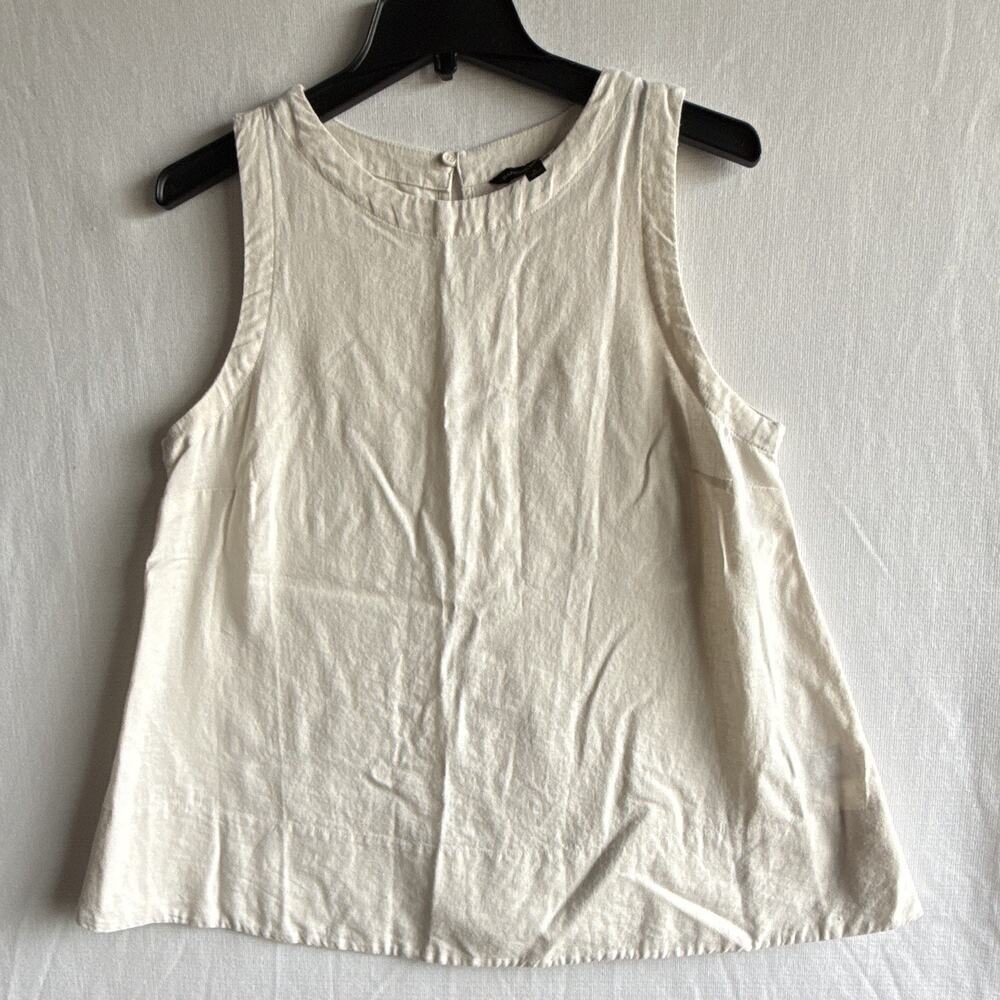 Banana Republic Linen Shell Sleeveless Top